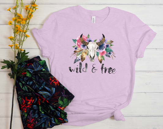 Wild & Free Tshirt✨