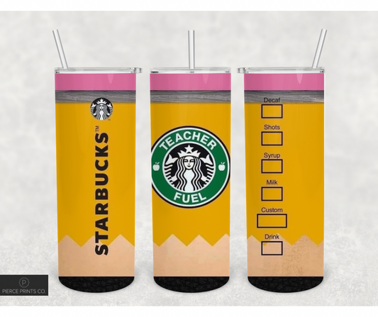 Starbucks Pencil Tumbler