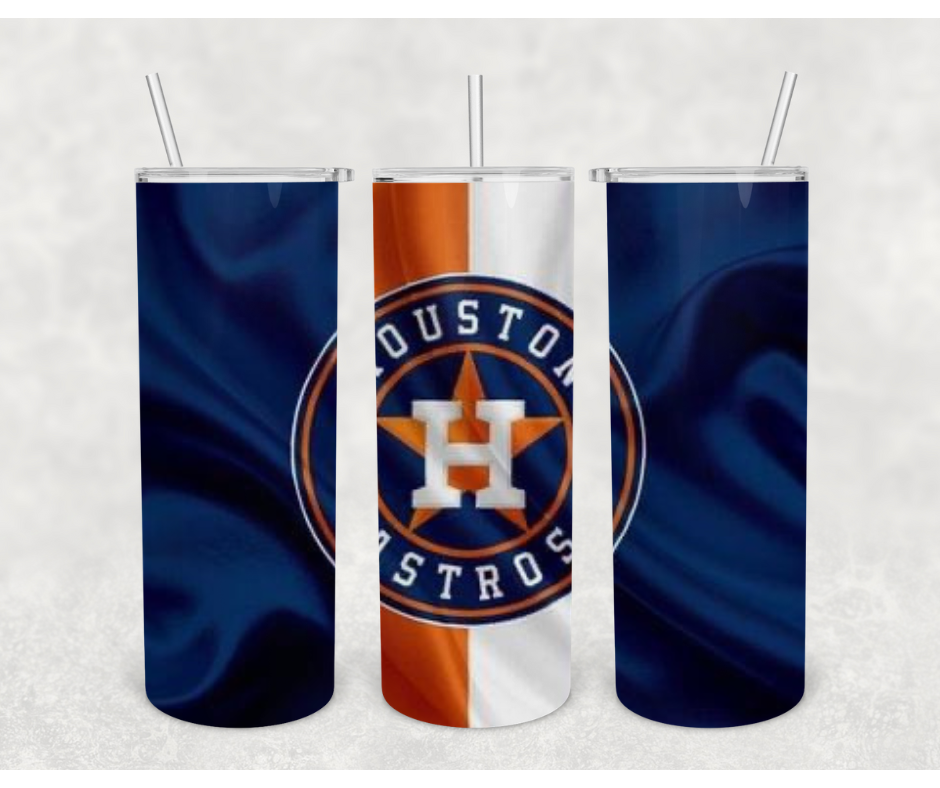 Astros Tumbler, 20 oz Skinny Tumbler