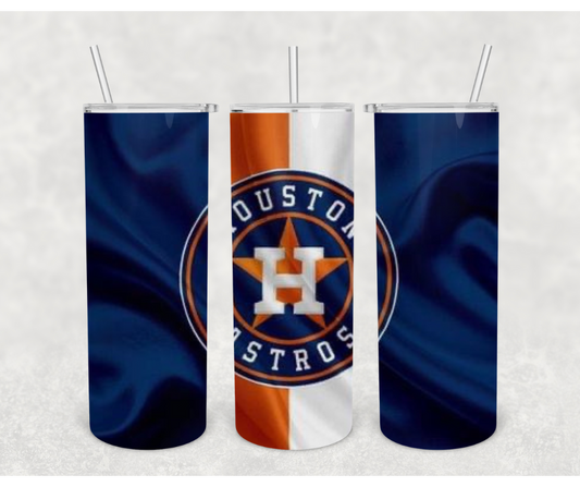 Astros Tumbler, 20 oz Skinny Tumbler