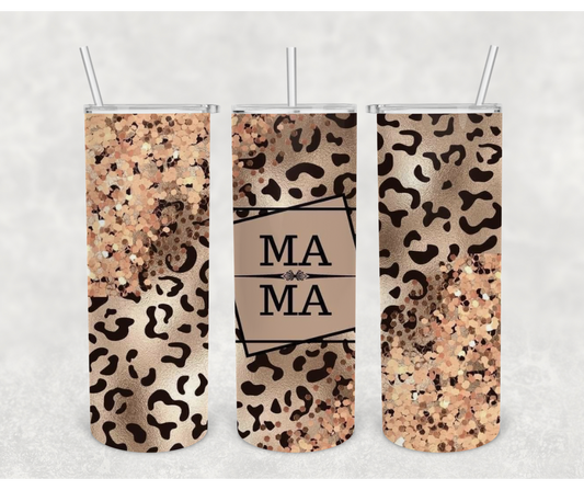 Cheetah Mama Tumbler